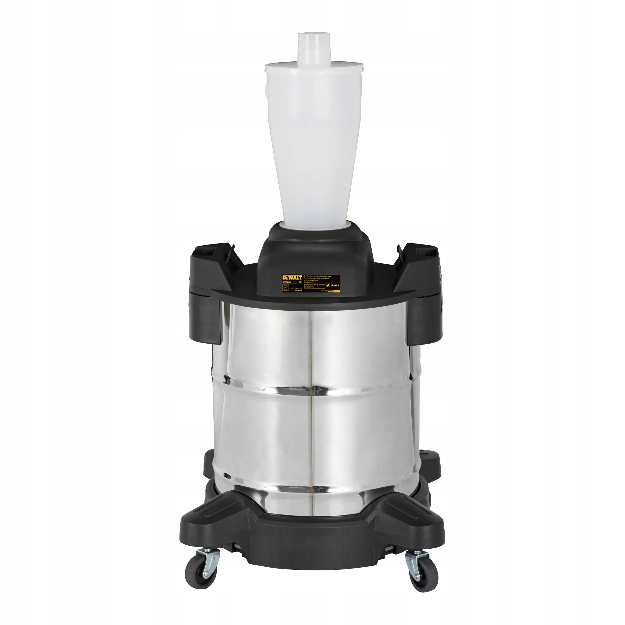 SEPARATOR PYŁU CYKLONOWY WSTĘPNY DeWALT DXVCS003 38L INOX Kod producenta DXVCS003