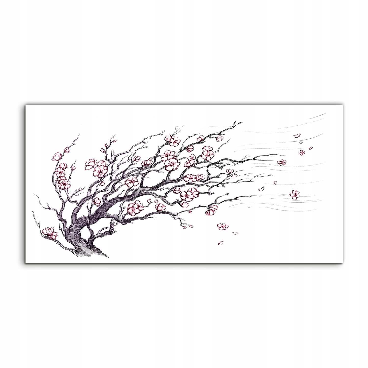 

Fotoobraz 140x70 nowoczesny Japonia Wiśnie Drzewa