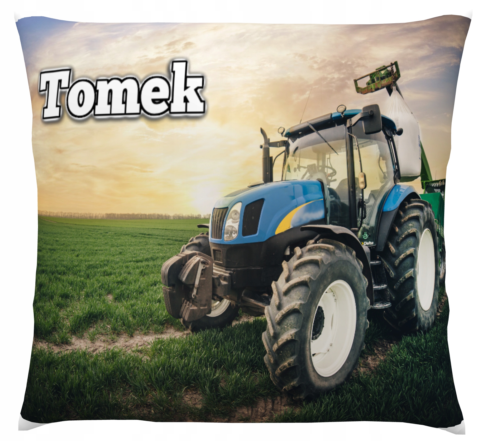 

Poduszka Traktor Farming Farma Ciągnik Z Imieniem