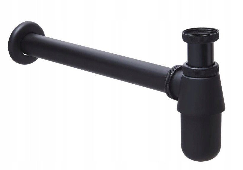 

Syfon umywalkowy łazienka Czarny Metalowy Standard