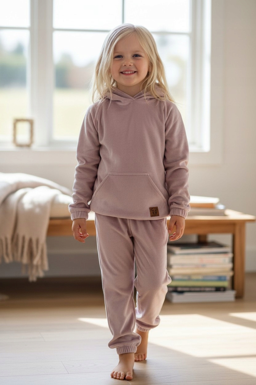 Dres welurowy kango 146 latte
