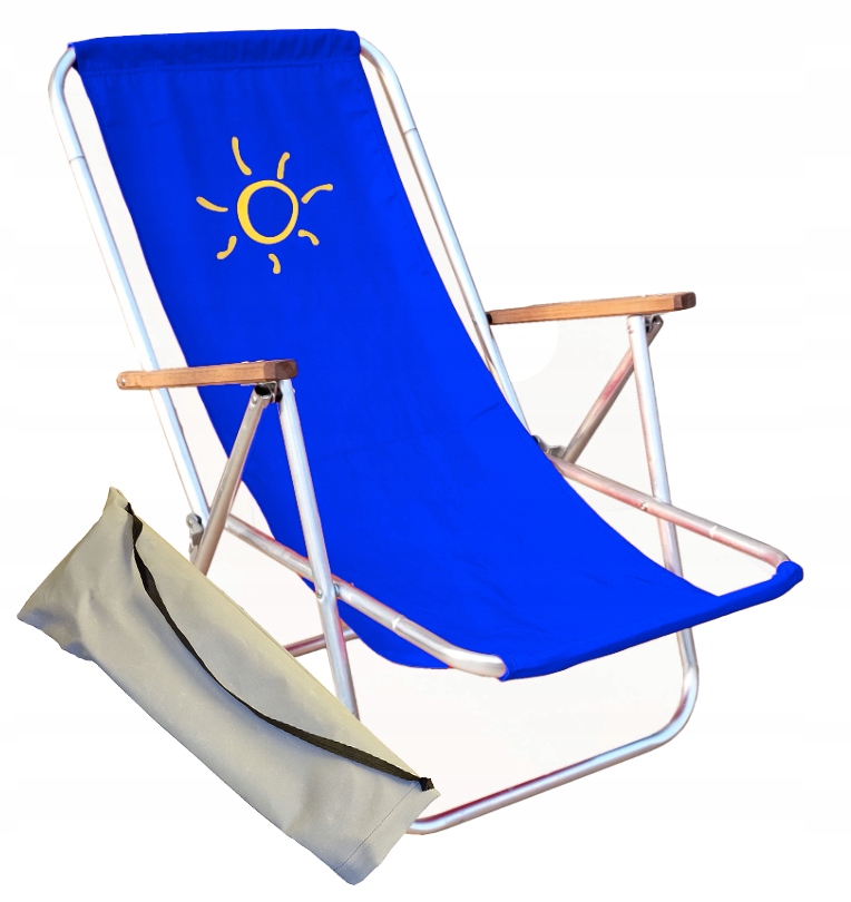 Lekki Leżak Składany Do Torby Leżak Na Plażę, Wycieczkę Aluminiowy 2,0 kg