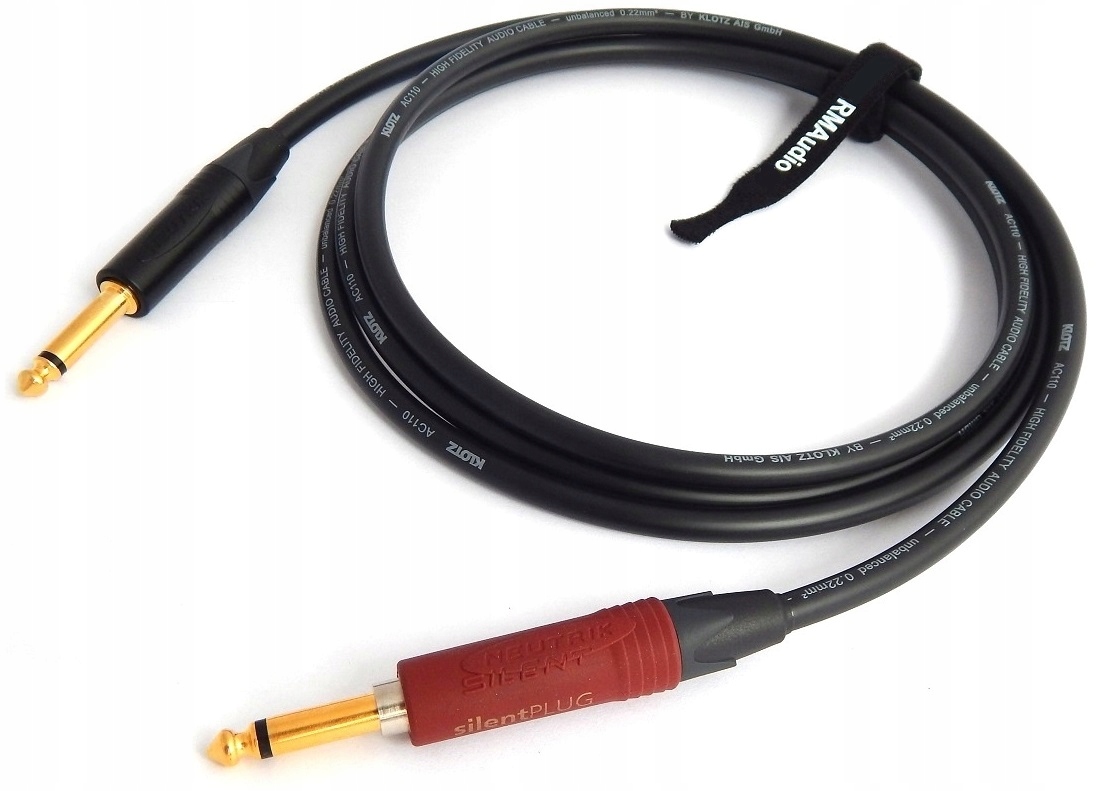 Klotz AC110 Kabel Gitarowy Jack Neutri Silent 10m