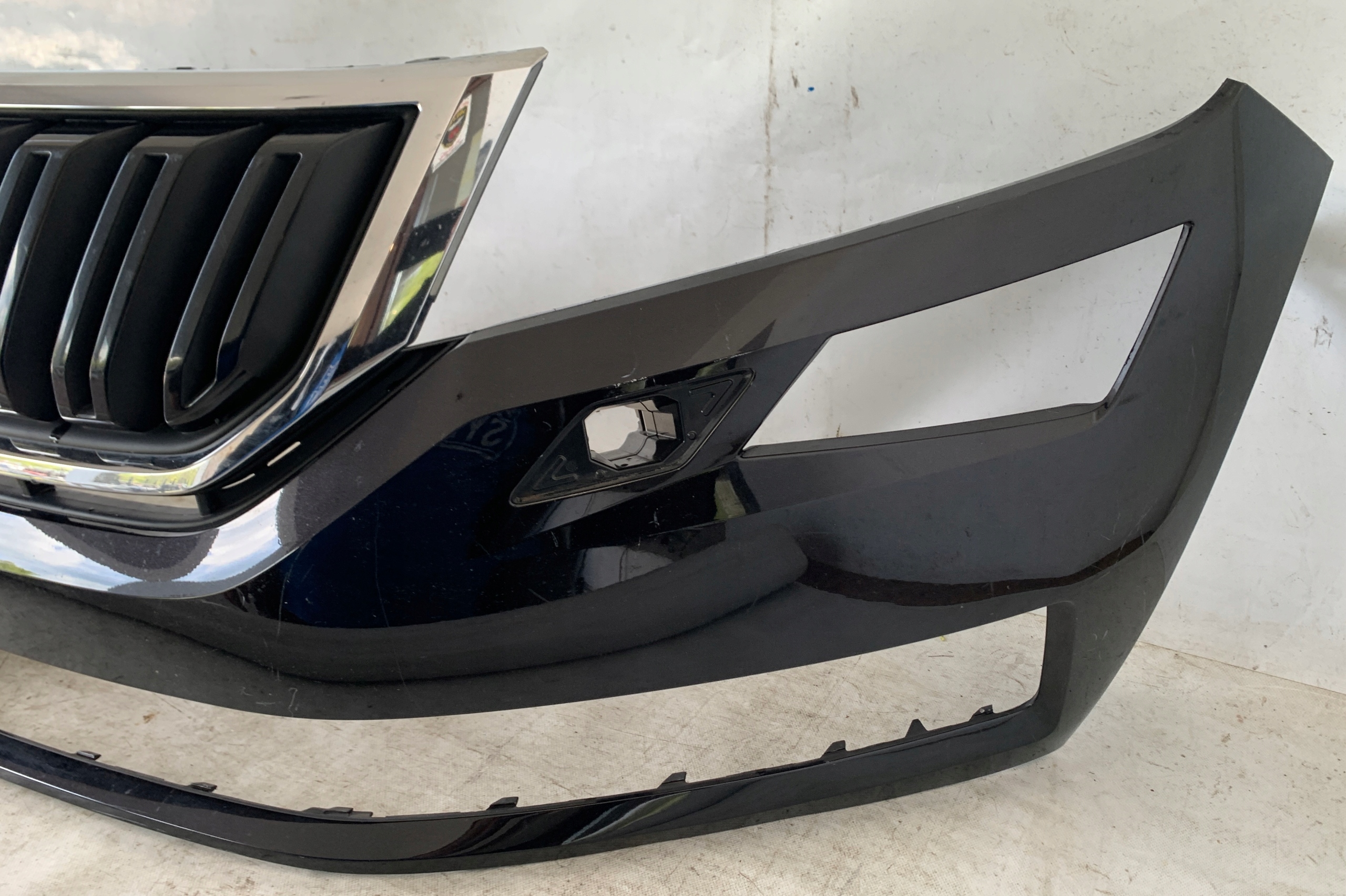bumper front front SKODA KODIAQ grill washers