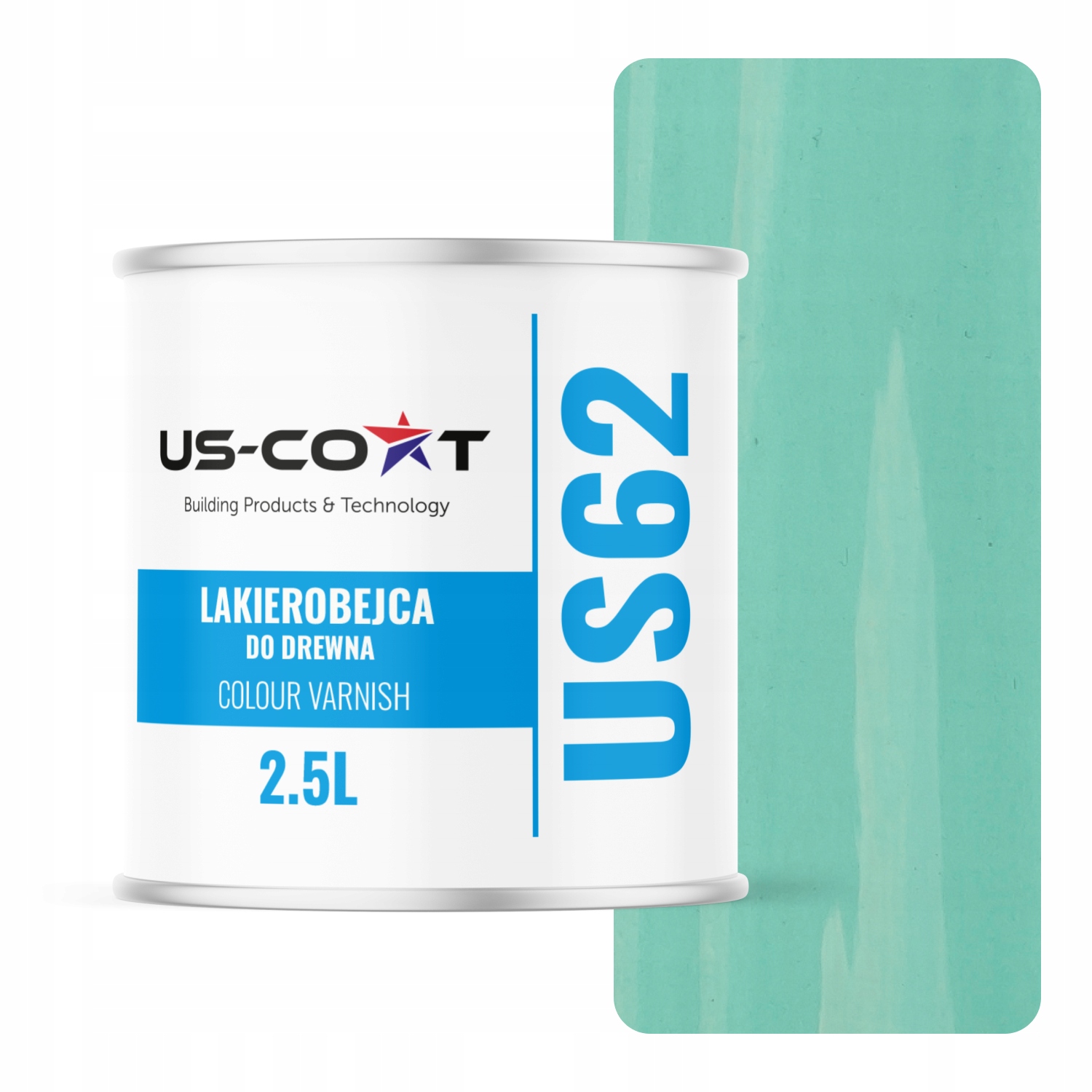 Nátěr Na Dřevo 3V1 Extra Lazura Barva Mátový Satén 2.5 L Ochranný