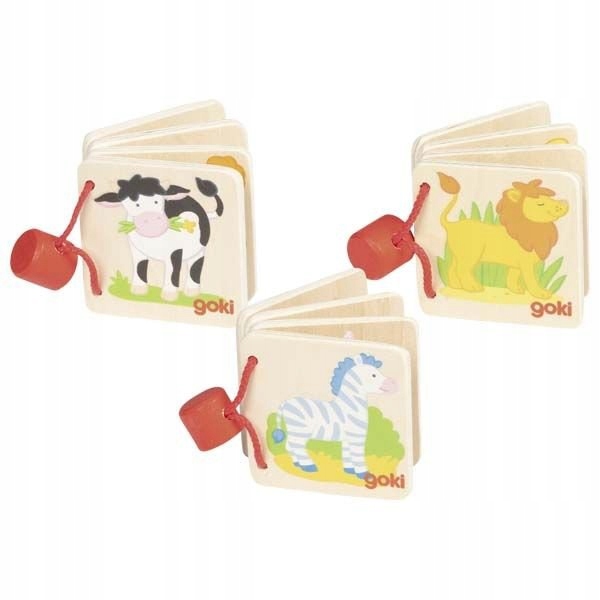 

Drewniana mini-książeczka Goki