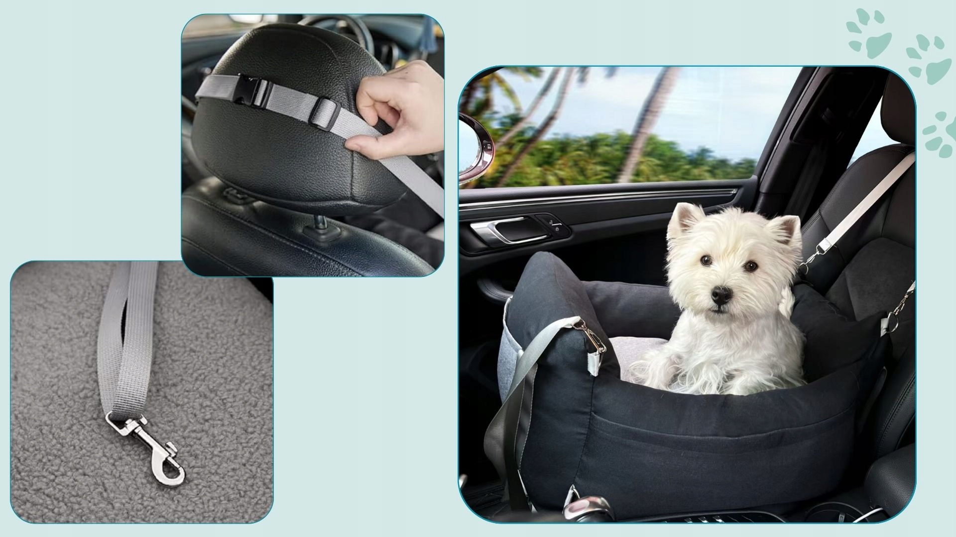 Levně Autosedačka Wobell černá textilní univerzální 3v1 do 11 kg