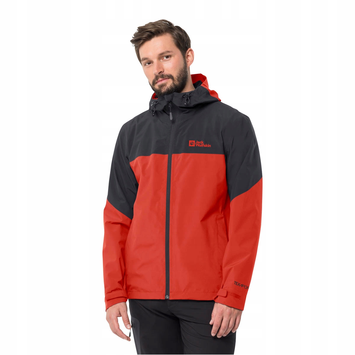 Męska kurtka wiatroszczelna z kapturem Jack Wolfskin Weiltal 2L S