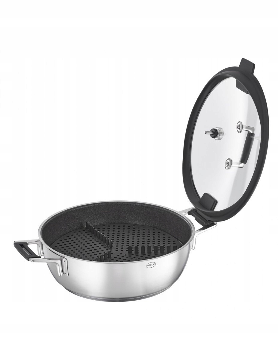 Roesle Pekáč na varenie v pare s pokrievkou 28 cm Silence Pro