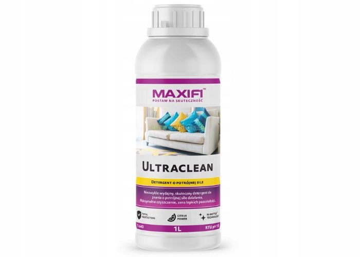 

Maxifi UltraCLEAN 1L środek do prania tapicerki