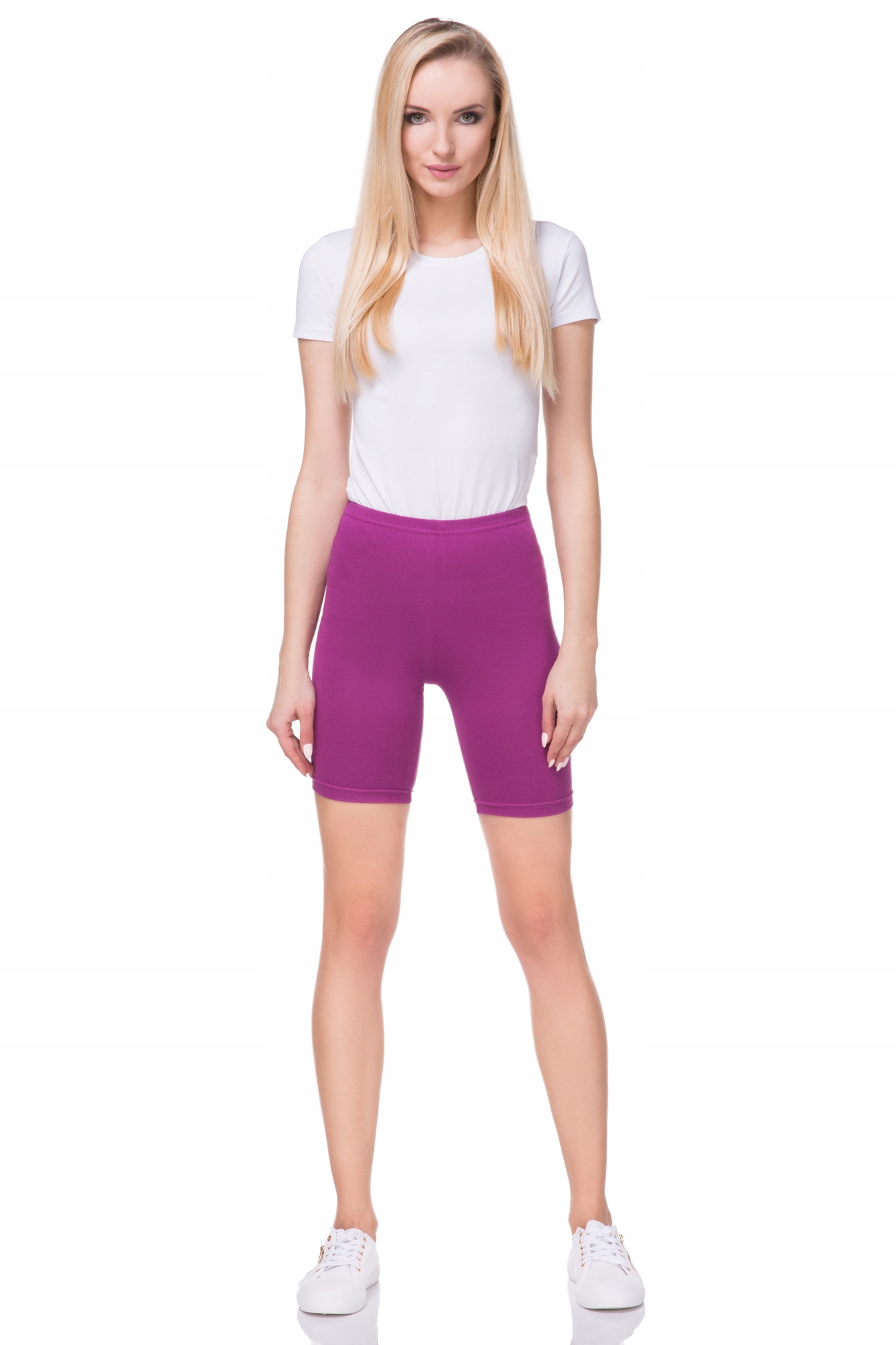

Legginsy 1/2 Kolarki Damskie Krótkie Getry Lk- M
