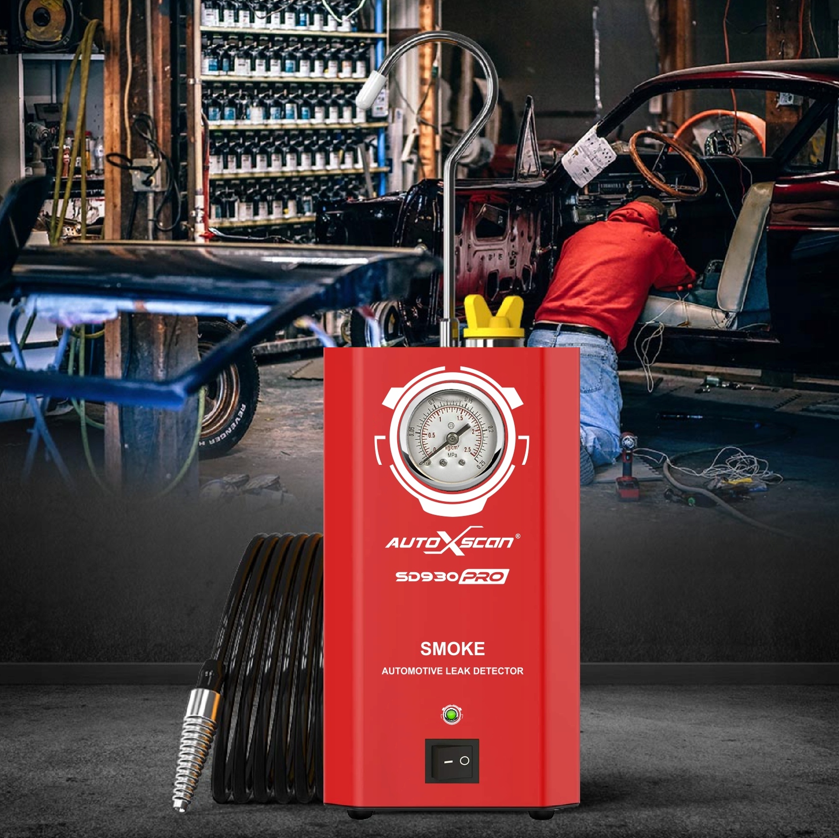 TESTER SZCZELNOŚCI AUTOXSCAN SD930PRO zadymiarka Kod producenta SD930PRO