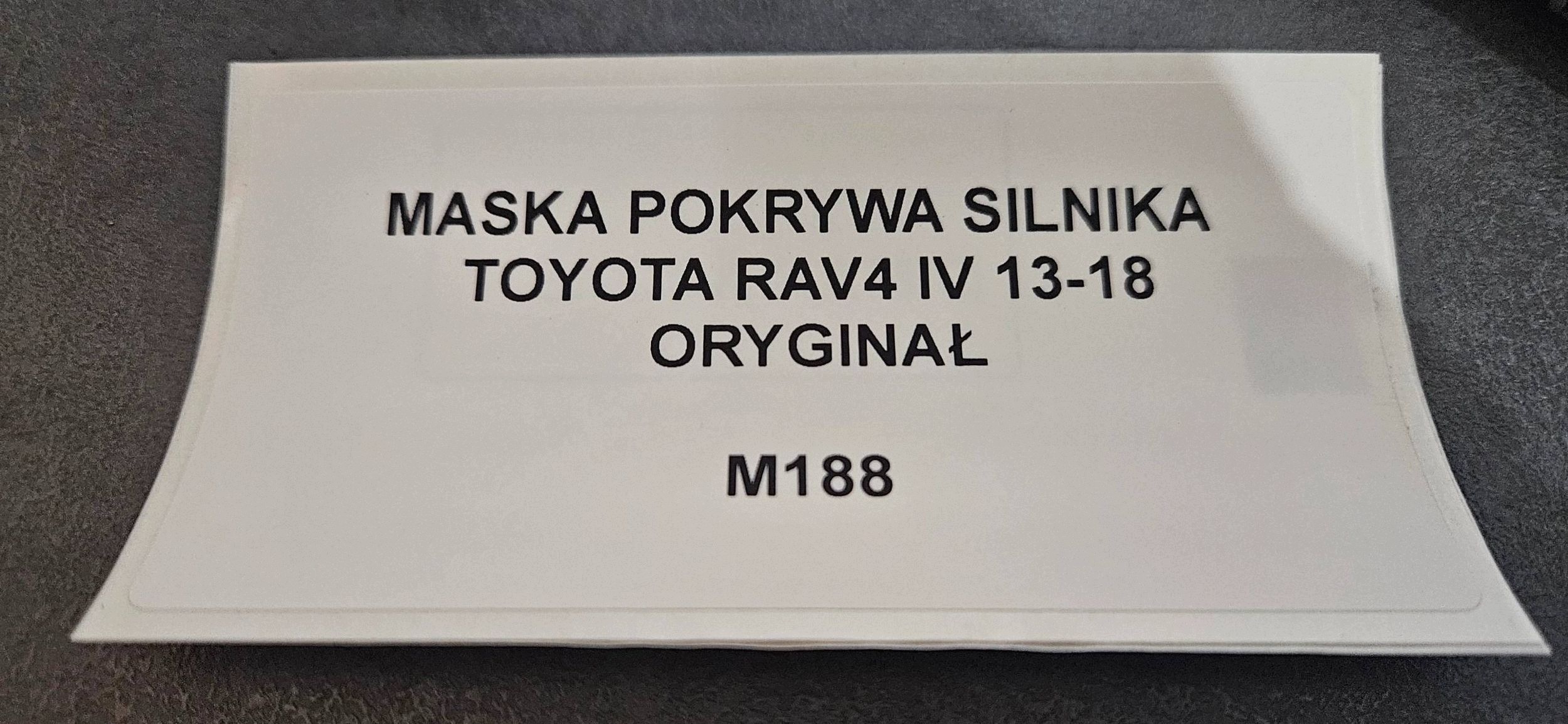 cofano TOYOTA RAV4 IV 13-18 originale