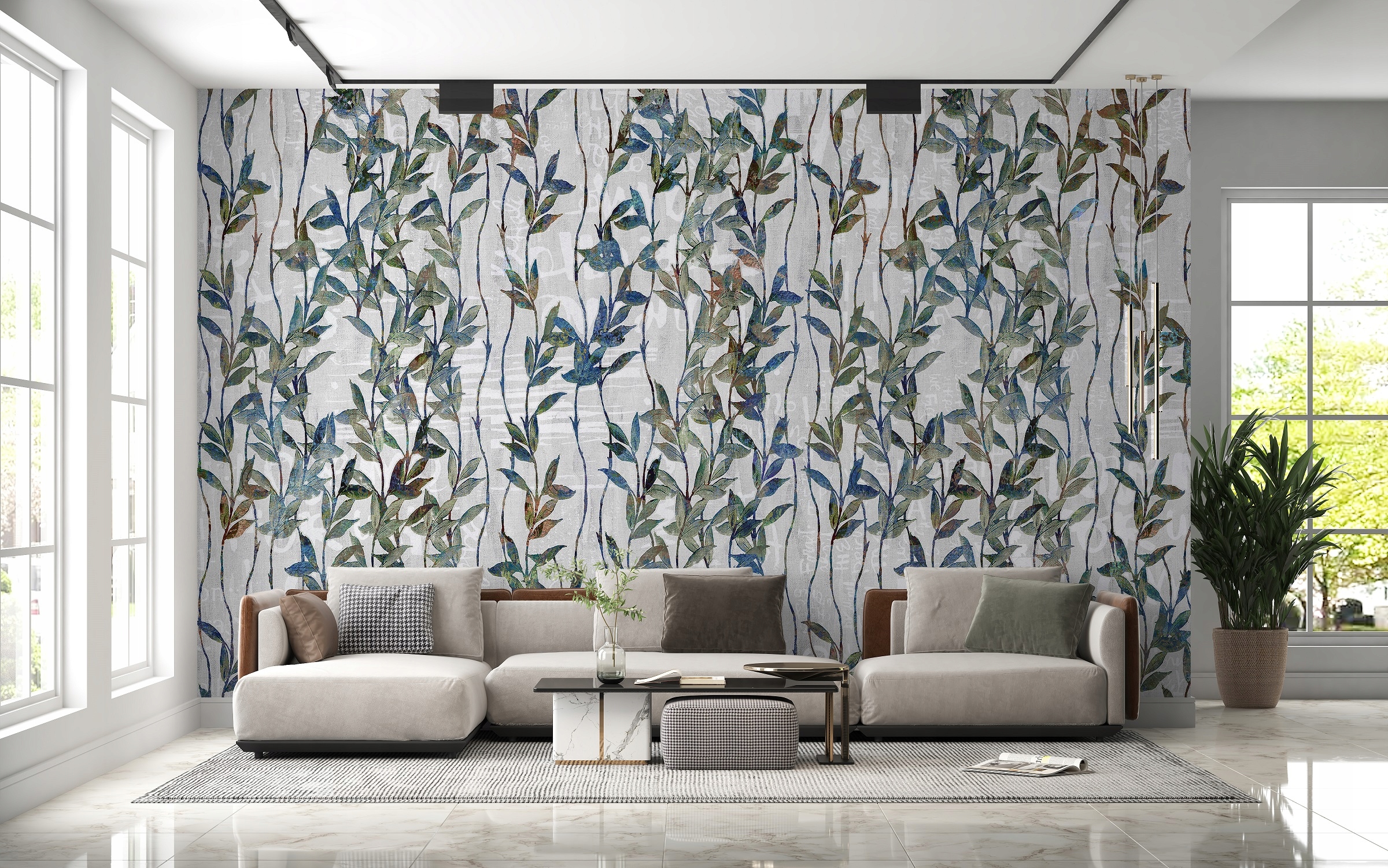 Fototapeta Rostlinná tkanina 300x250 struktura 350 g