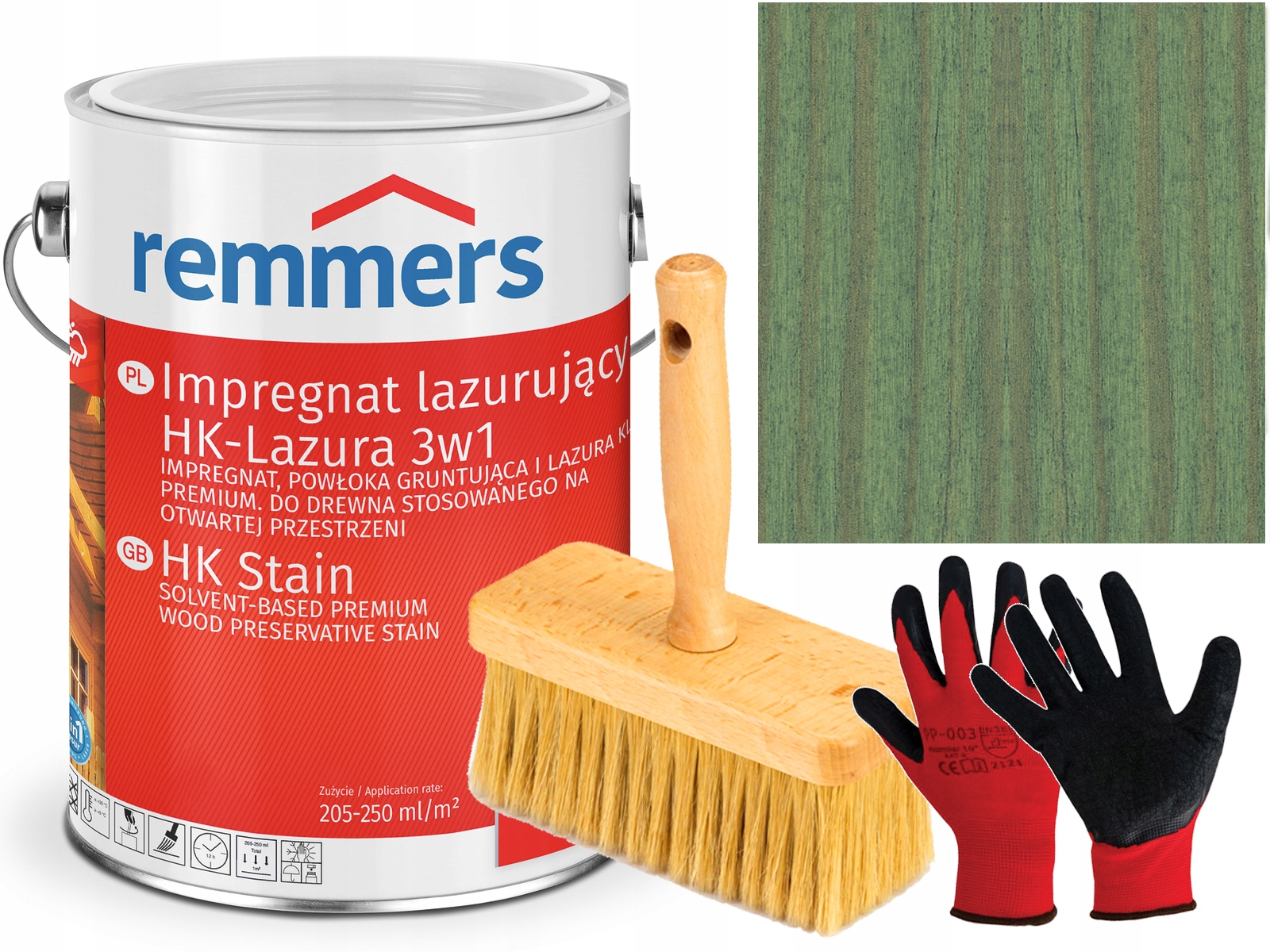 Remmers HK-Lasur Impregnat do drewna 20L Zielony