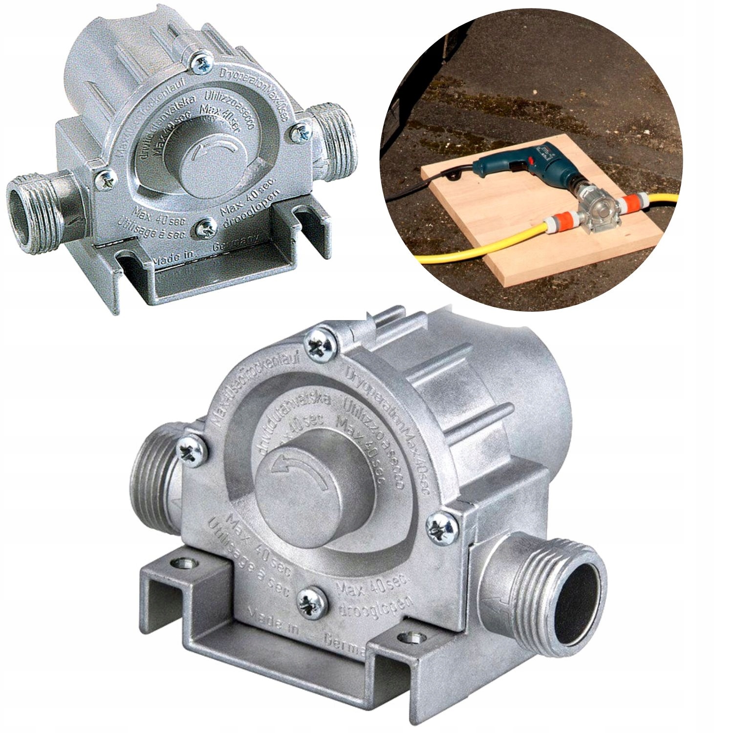 

Wolfcraft Pompa Na Wiertarkę 8MM WF2200000