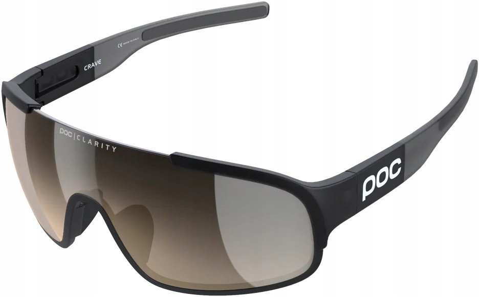 Sportovní cyklistické brýle Poc Crave Wf Clarity Brown/Silver Mtb S2