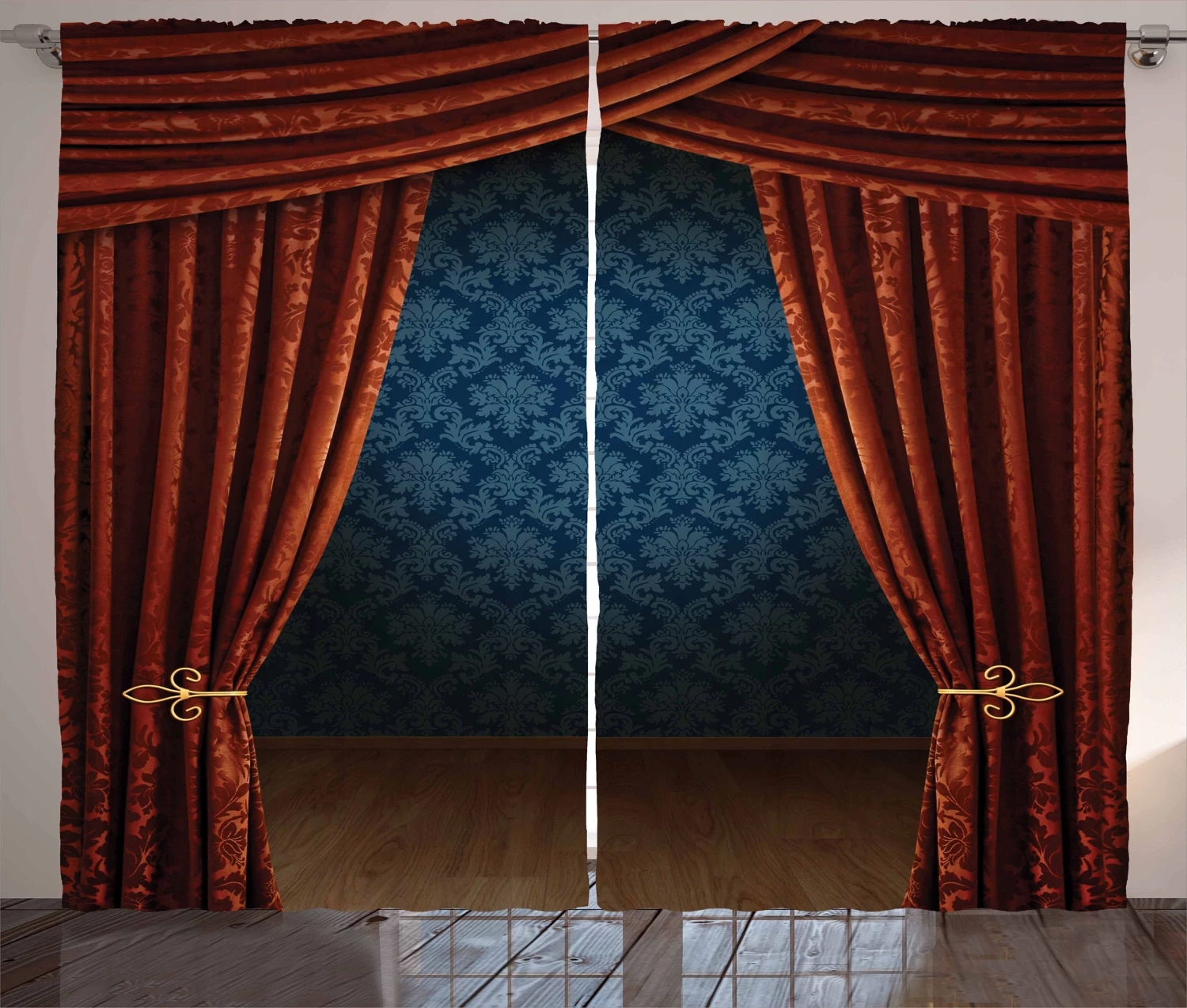 

wiktoriański, Zasłony gotowe, 280x260cm