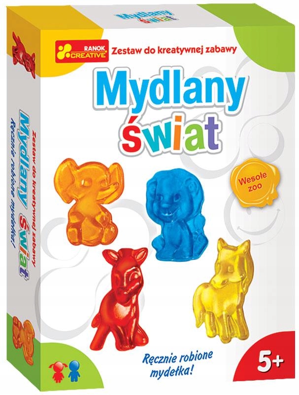 

Zestaw do kreatywnej zabawy Mydlany świat Zoo