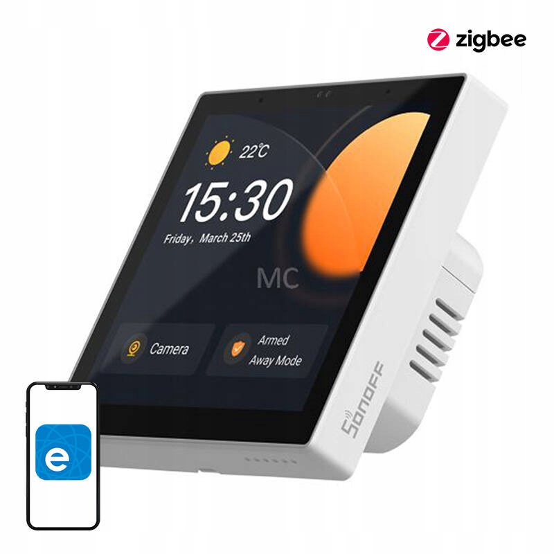 Inteligentní ovládací panel Sonoff NSPanel Pro WiFi/Bluetooth/ZigBee bílý