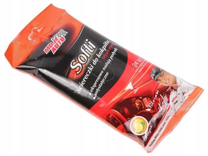 Ściereczki do kokpitu Moje Auto ścierki 24 sztuki