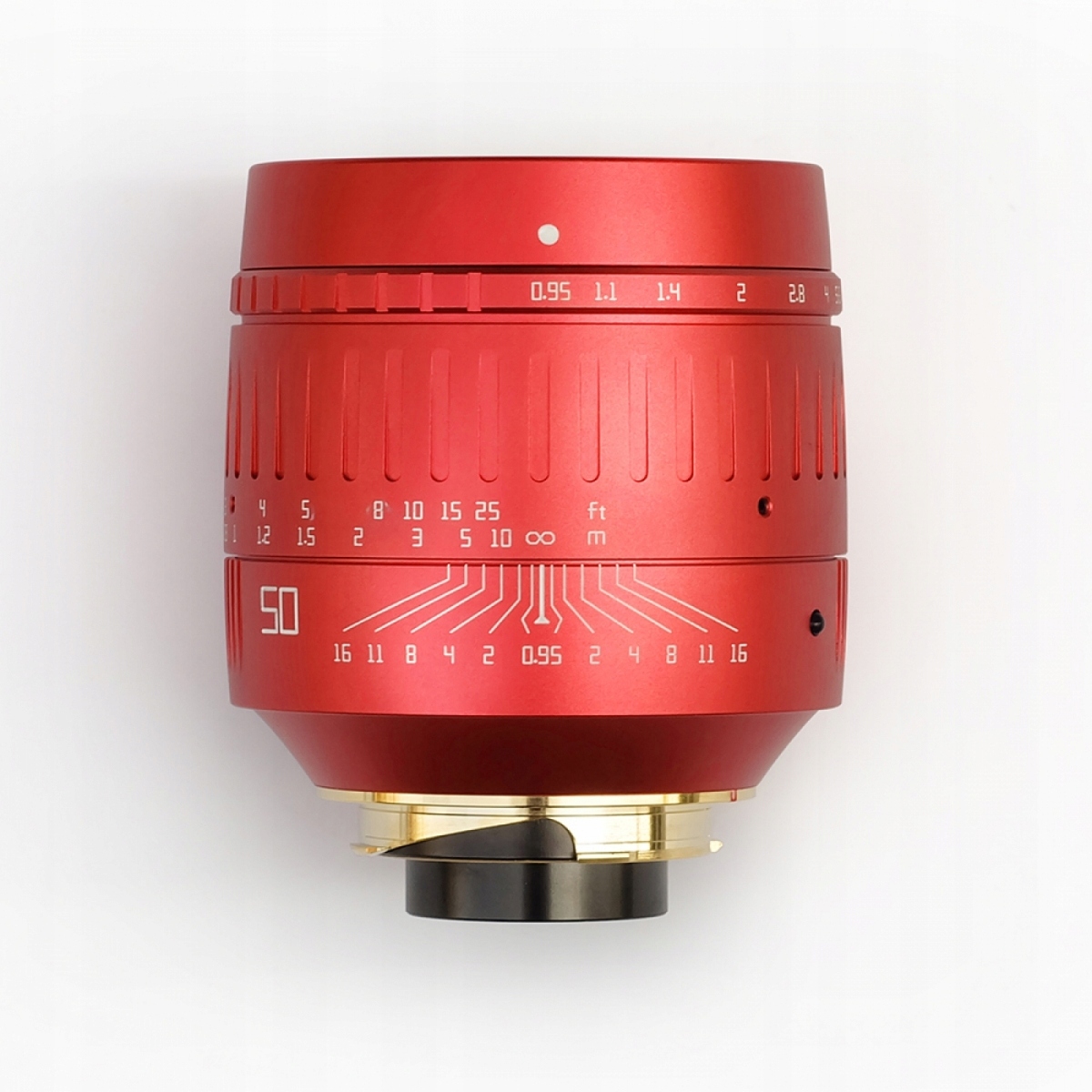 TTArtisan 50mm F0.95 pro Leica M Limitovaná edice Červená