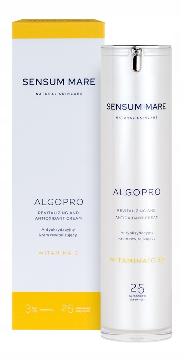 Sensum Mare Algopro antioxidační revitalizační krém s 3% vitamínem C