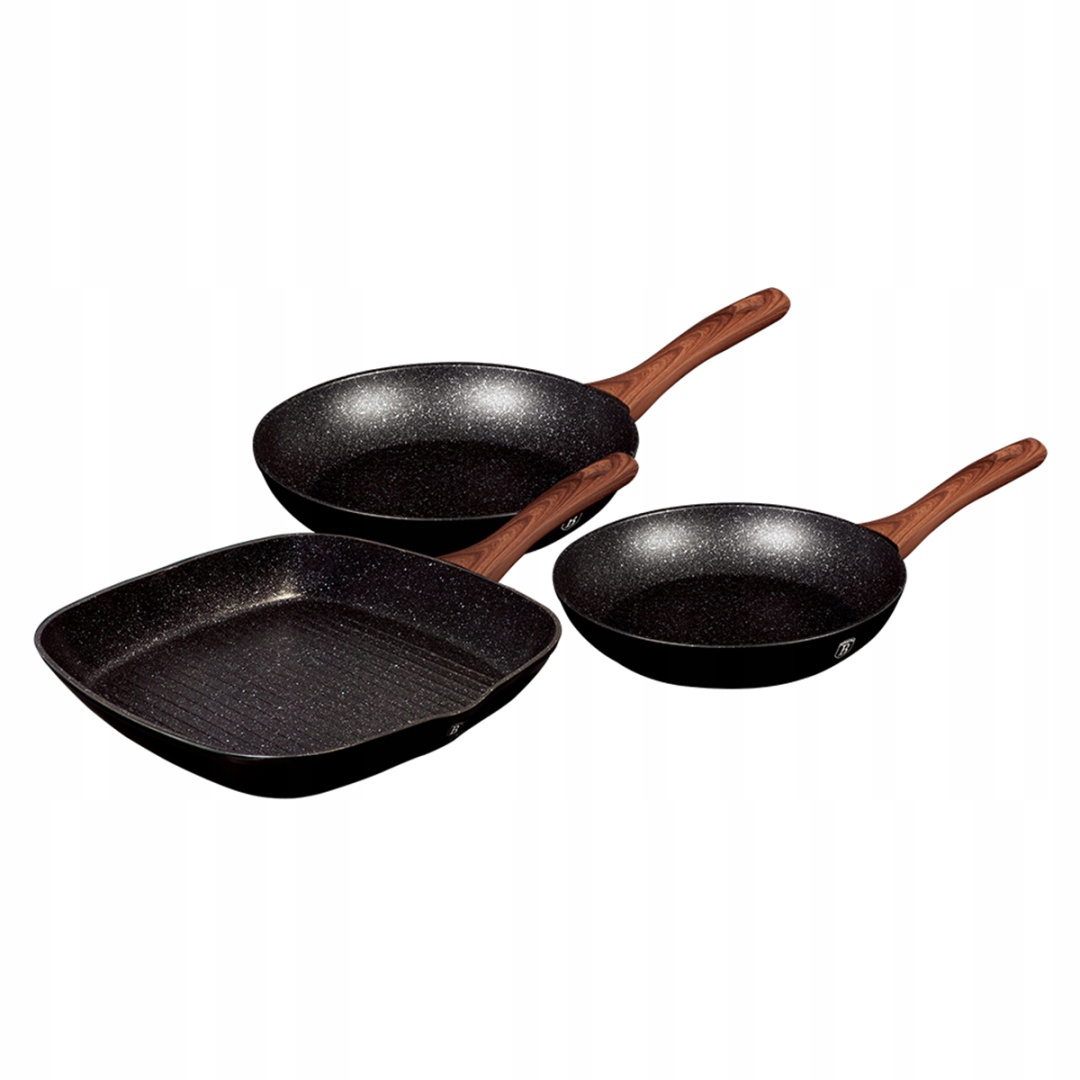 Sada 3 Granitových Pánví Berlinger Haus BH-7101