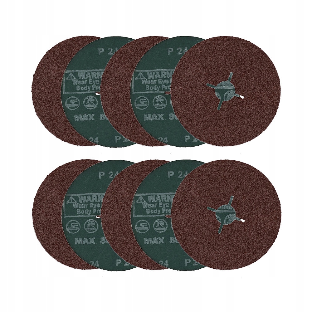 

Papier Ścierny Krążki Fibrowe 125mm P24 x 10 szt