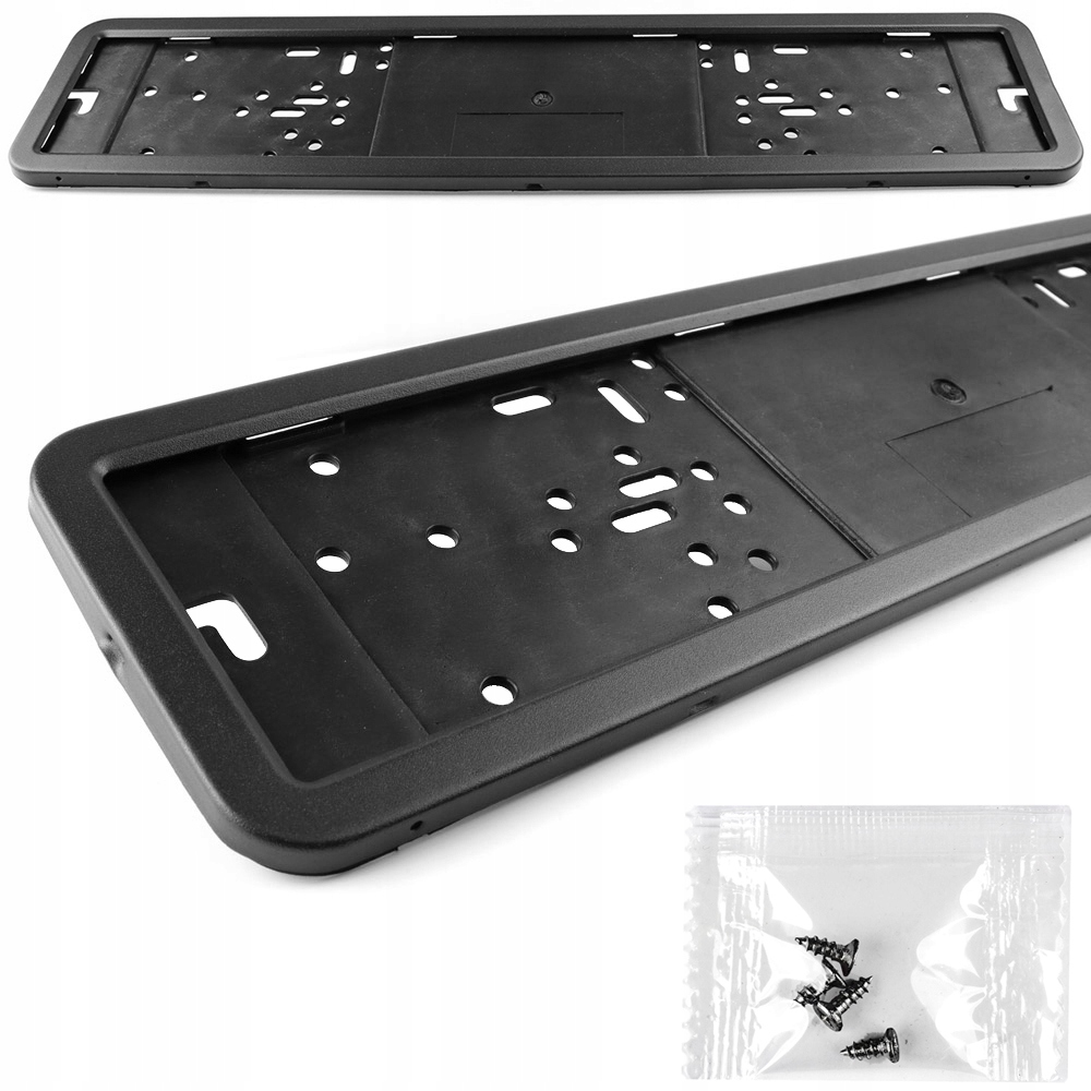 

Ramka Pod Tablicę Rejestracyjną Metal Inox Czarna