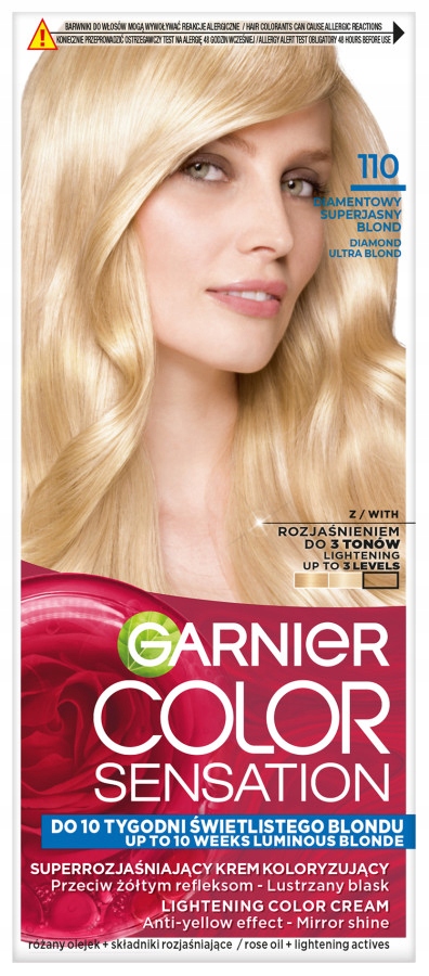 

Garnier Color Sensation Farba 110 Diamentowy Blond