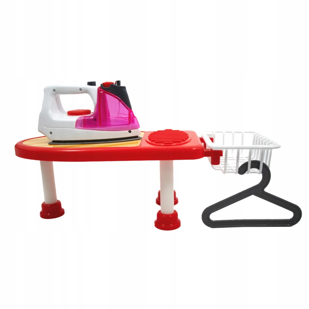 ŻELAZKO I DESKA DO PRASOWANIA ZESTAW DLA DZIECI AGD WODA ŚWIATŁO AKCESORIA Kod producenta QF2904P
