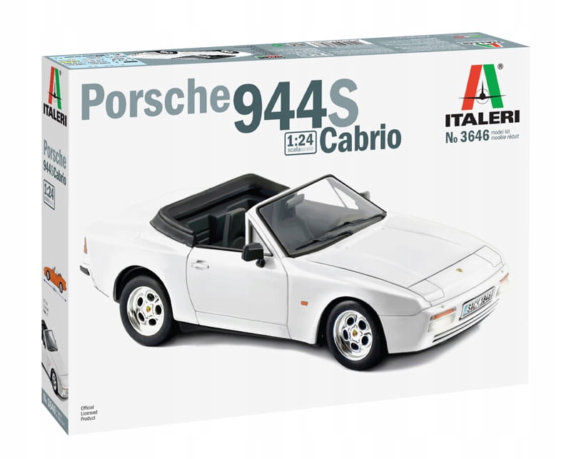 Porsche 944S Cabrio 1:24 Italeri 3646