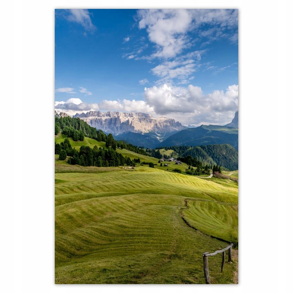 

Plakat 40x60 Owieczki na górskiej łące