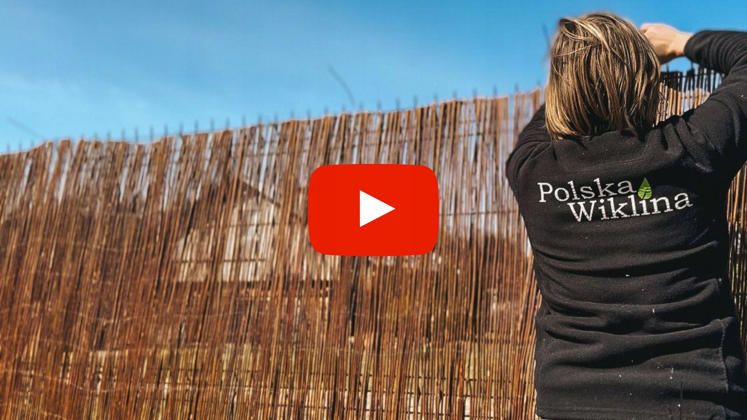 MATA WIKLINOWA 100x500 OSŁONA BALKON TARAS OGRÓD Długość 500 cm