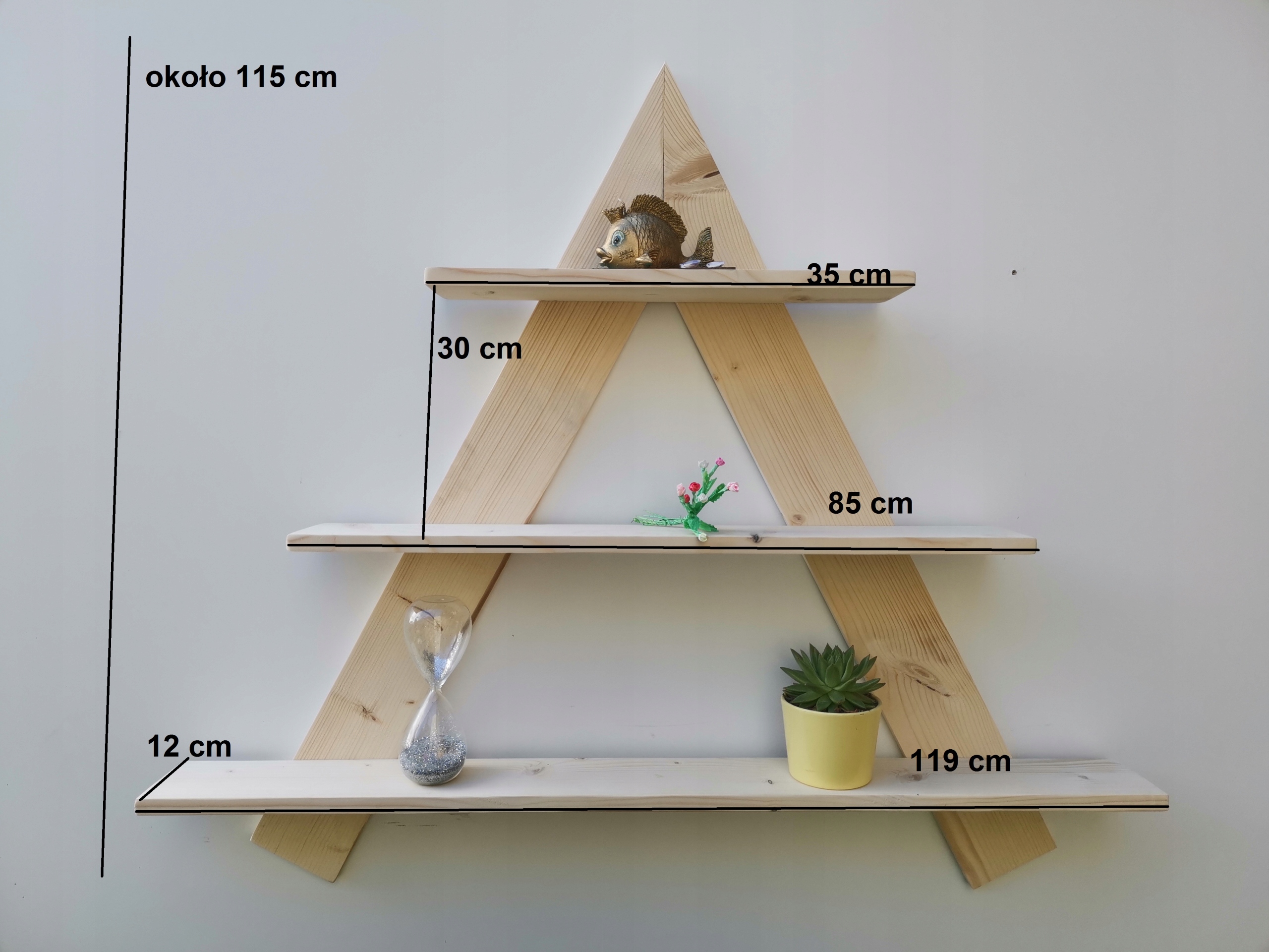 Regał ścienny półka wisząca regał na ścianę NOWOŚĆ Kod producenta 234