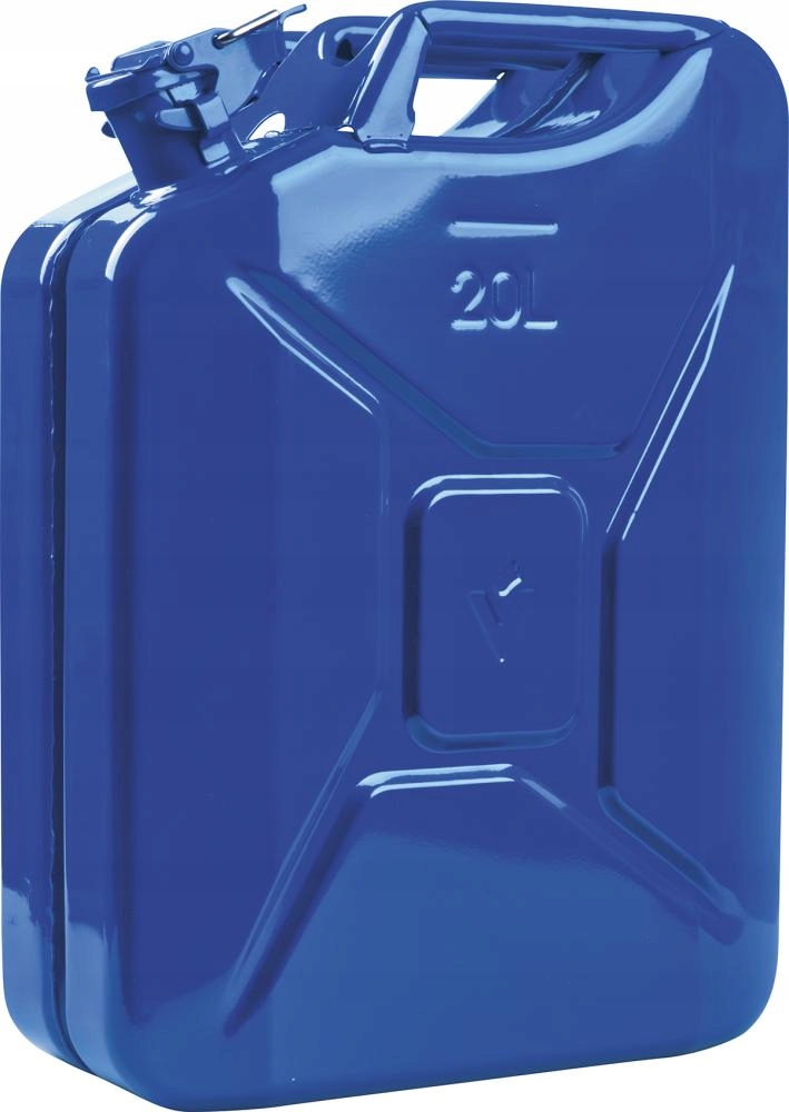 Kanystr na palivo benzín diesel olej ocelový modrý 20L Valpro