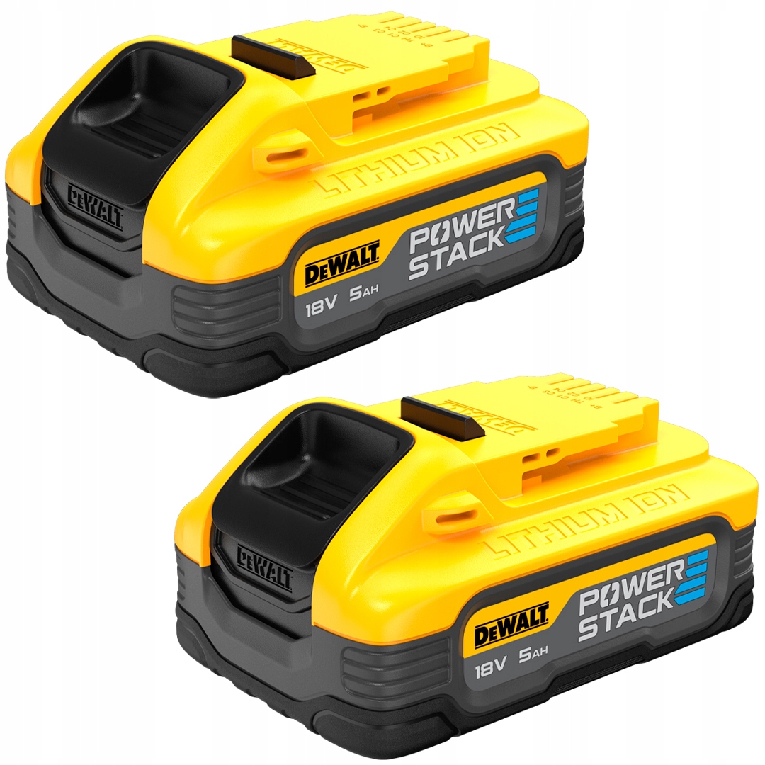 

2x Akumulator 18V Powerstack 5Ah DeWALT DCBP518H2