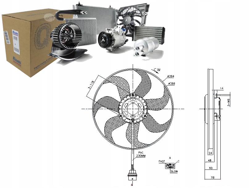 Ventilátor Chladiče Seat Cordoba Ibiza III Ibiza Nezbytnost řidiče #37