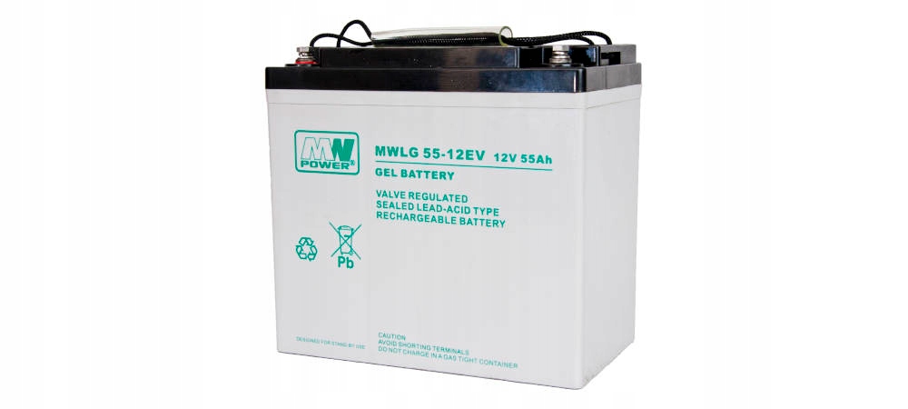 Fve baterie pro soláry Mwlg 55-12EV Gel-pvc 12V 55Ah