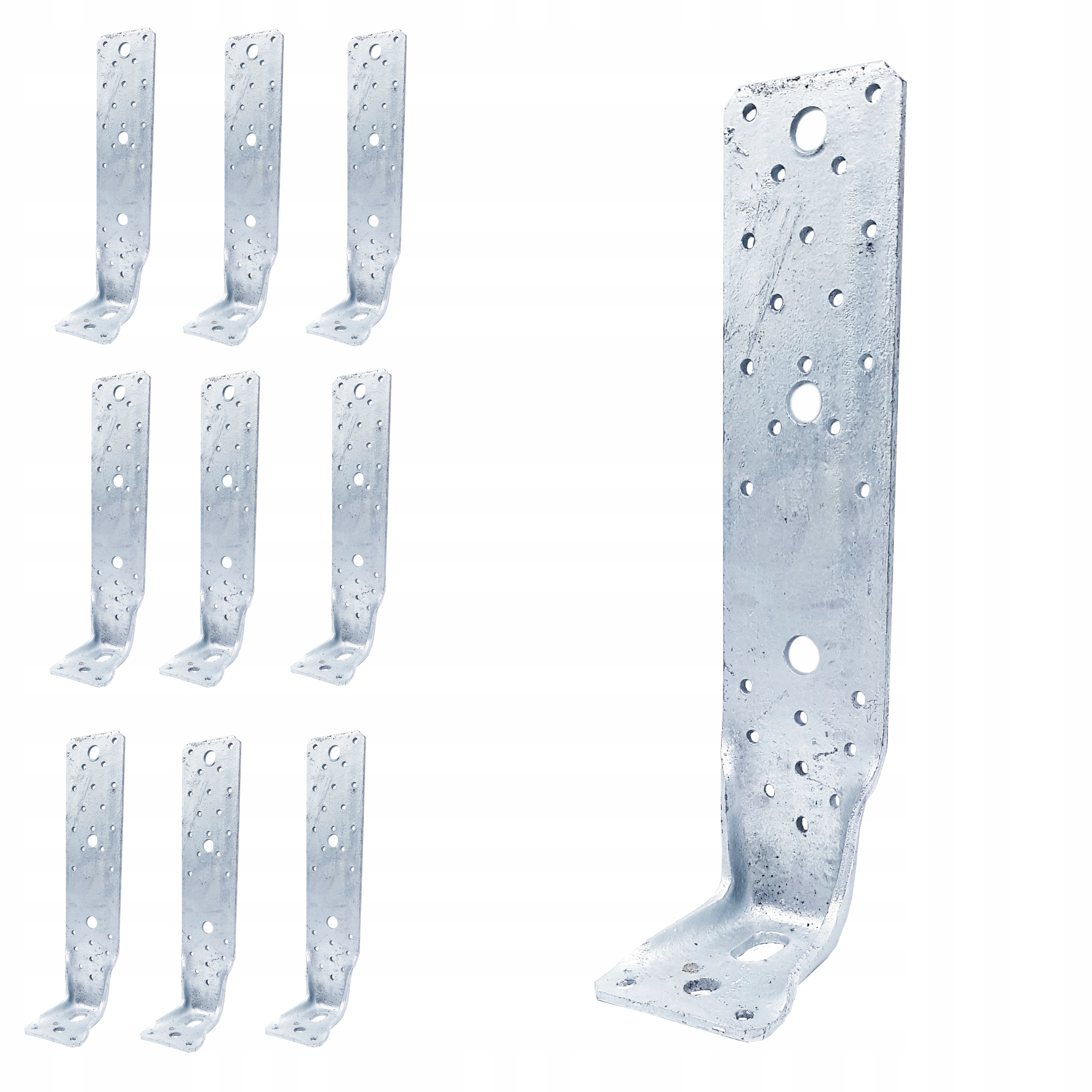 Łącznik ciesielski Lbz 285 Łącznik do betonu 285x65x86x4,0 kątownik