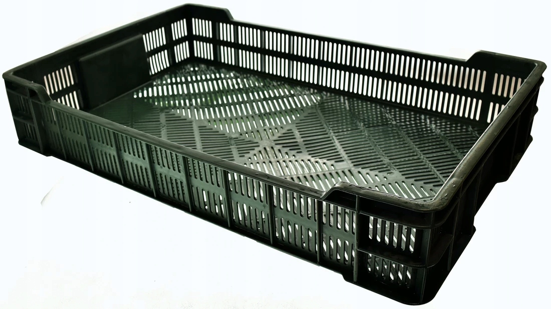 SKRZYNKA PLASTIKOWA NA OWOCE I WARZYWA NISKA 10kg