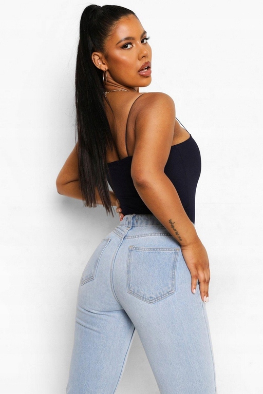 BOOHOO __MI2 BODY WZÓR RAMIĄCZKA PRĄŻKI __ 36 S Marka Boohoo