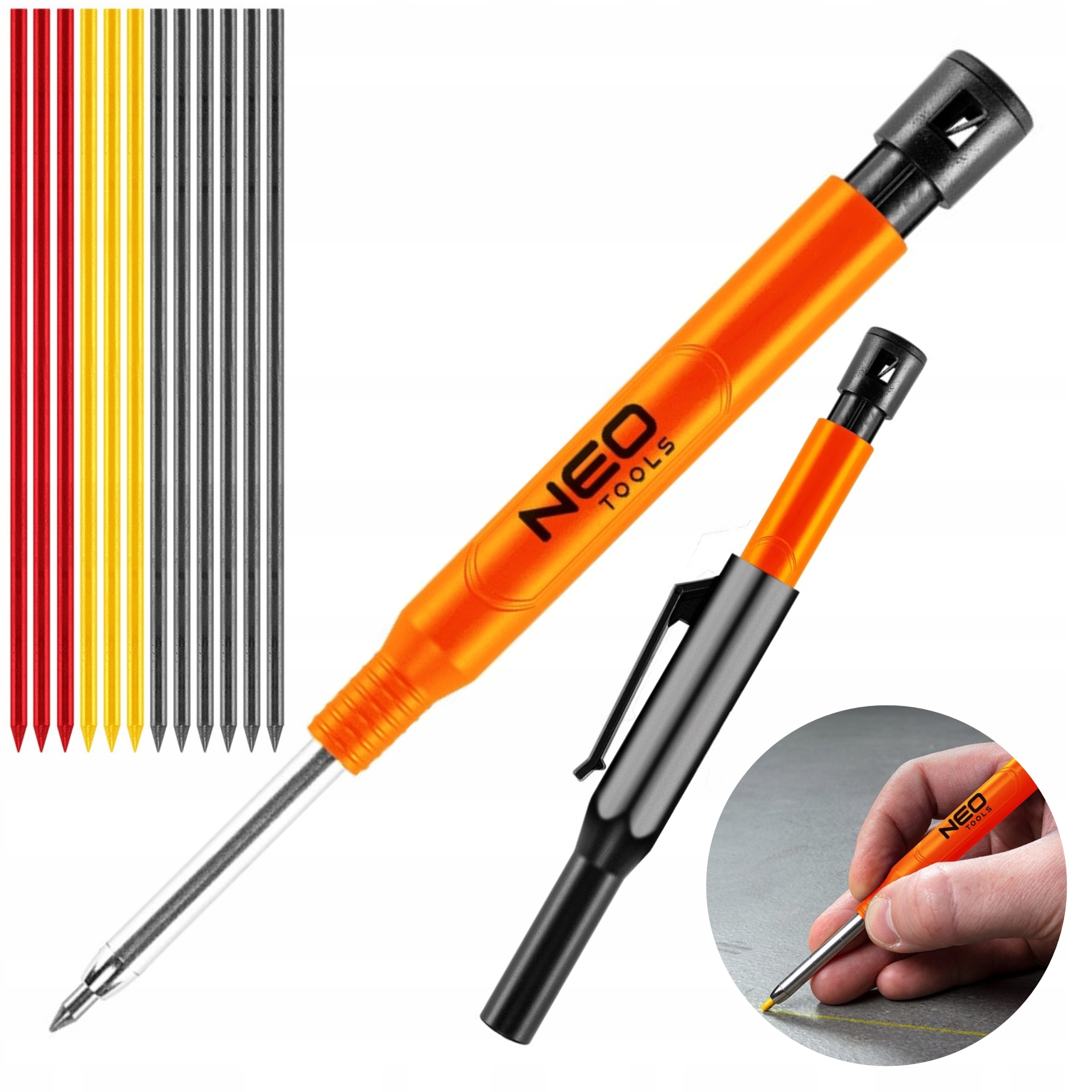

Neo Ołówek Rysik Automatyczny 12x Wkłady 13-816