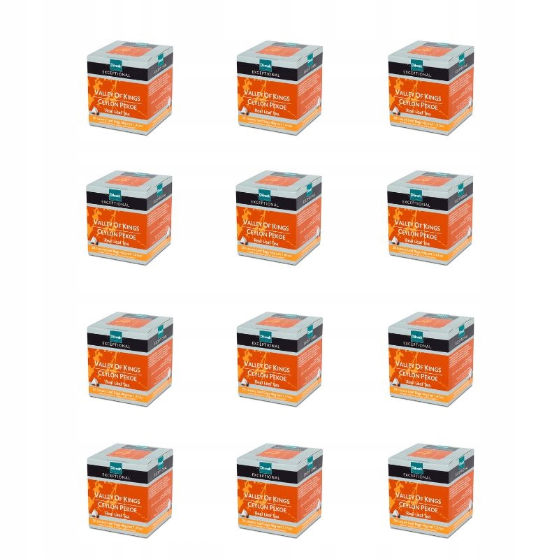 Herbata czarna Dilmah Valley of Kings 12 szt