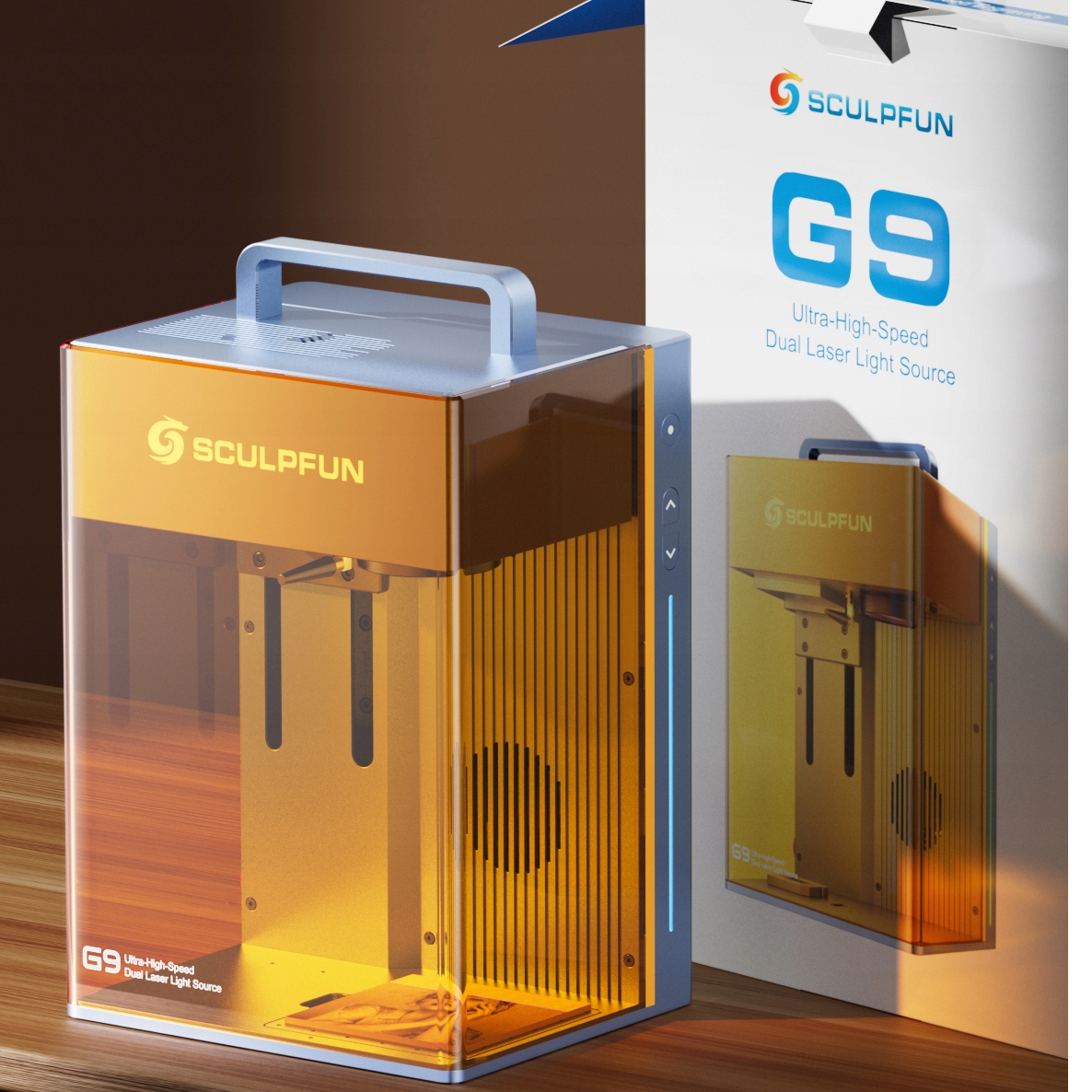 Laserowa maszyna grawerująca/znakująca podnośnik elektryczny Sculpfun G9