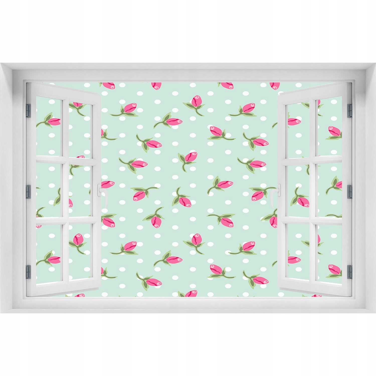 

Samoprzylepna Naklejka ścienna Róże wzór 150x100