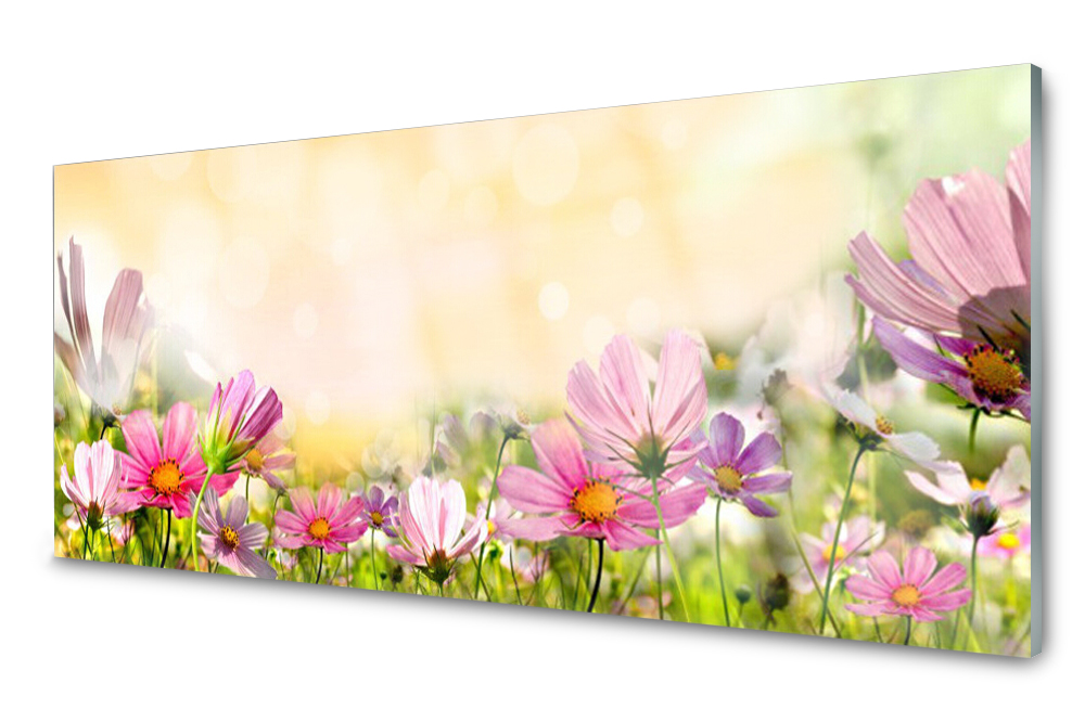 

Panel szklany do kuchni Kwiaty Roślina 125x50