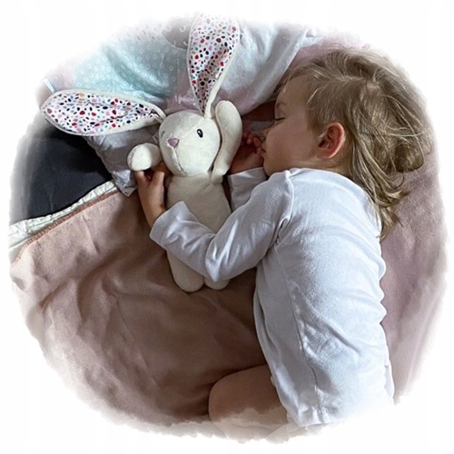 WHISBEAR SZUMIĄCY Królik ŚPIOSZEK szumi FELCIA maskotka szumiąca króliczek Płeć chłopcy dziewczynki