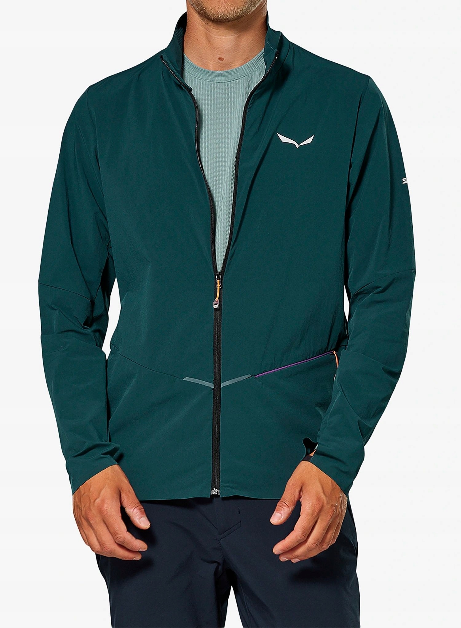Kurtka softshell Salewa Pedroc Dst Light Jacket pond blue XL